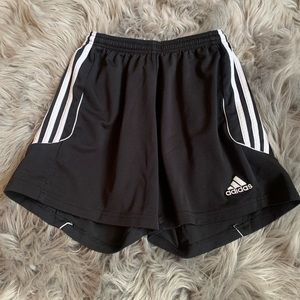 Black Adidas shorts